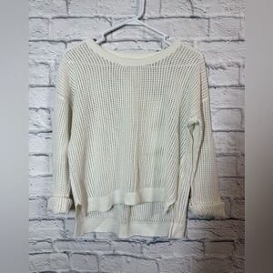 Madewell Women's Cream Sweater, Small